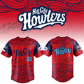 Hill City Howlers Mustaches For Kids Night Jersey Hill City Howlers Merch Gift For Baseball Fan - Merchluma