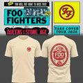 Foo Fighters Take Cover Tour Merch 2026 FF Crest Logo T-Shirt Gift Ideas For Rock Lovers - Merchluma