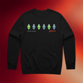 Better Lovers Merch Blissmas Alien Lights Sweatshirt Birthday Present For Dad - Merchluma