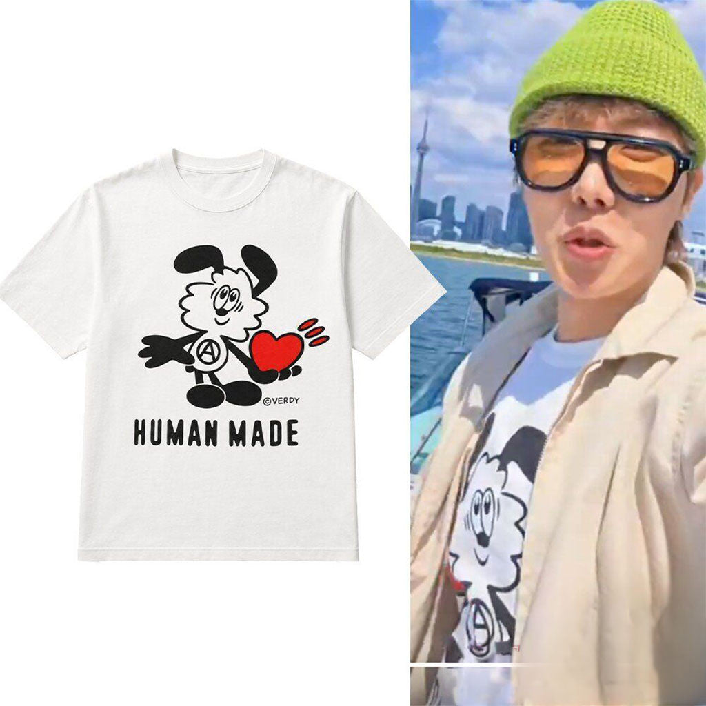 BTS J-Hope Human Made X Verdy In Toronto T-Shirt BTS Merch Gift Ideas For Besties - Merchluma