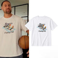 Klay Thompson Rocco Fishing Club White Graphic T-Shirt Klay Thompson Merch Brothers Gifts - Merchluma