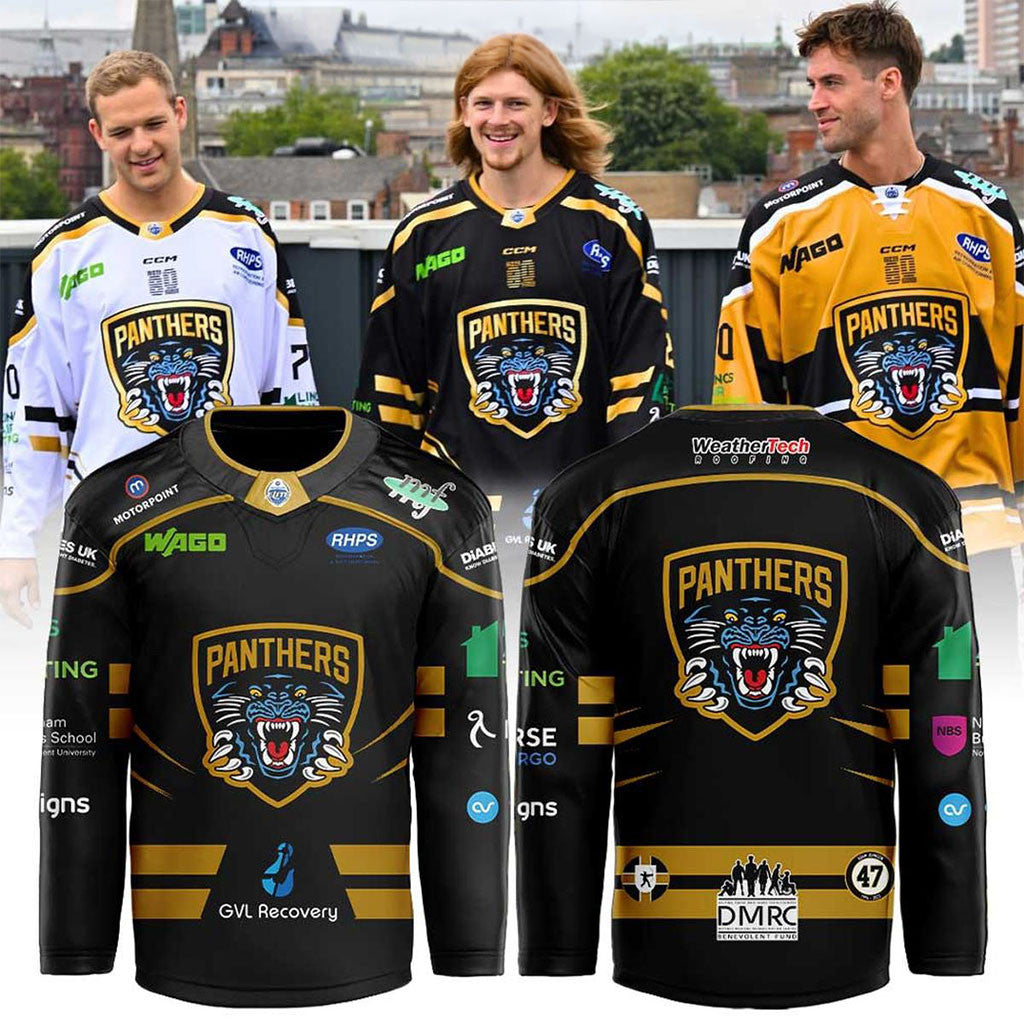 Nottingham Panthers New Season 2027 Hockey Jersey Nottingham Panthers Merch Hockey Fan Gifts - Merchluma
