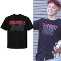 Knox Jolie-Pitt Killer Noodle Black Graphic T-Shirt Knox Jolie-Pitt Merch 2026 Gift For Husband - Merchluma