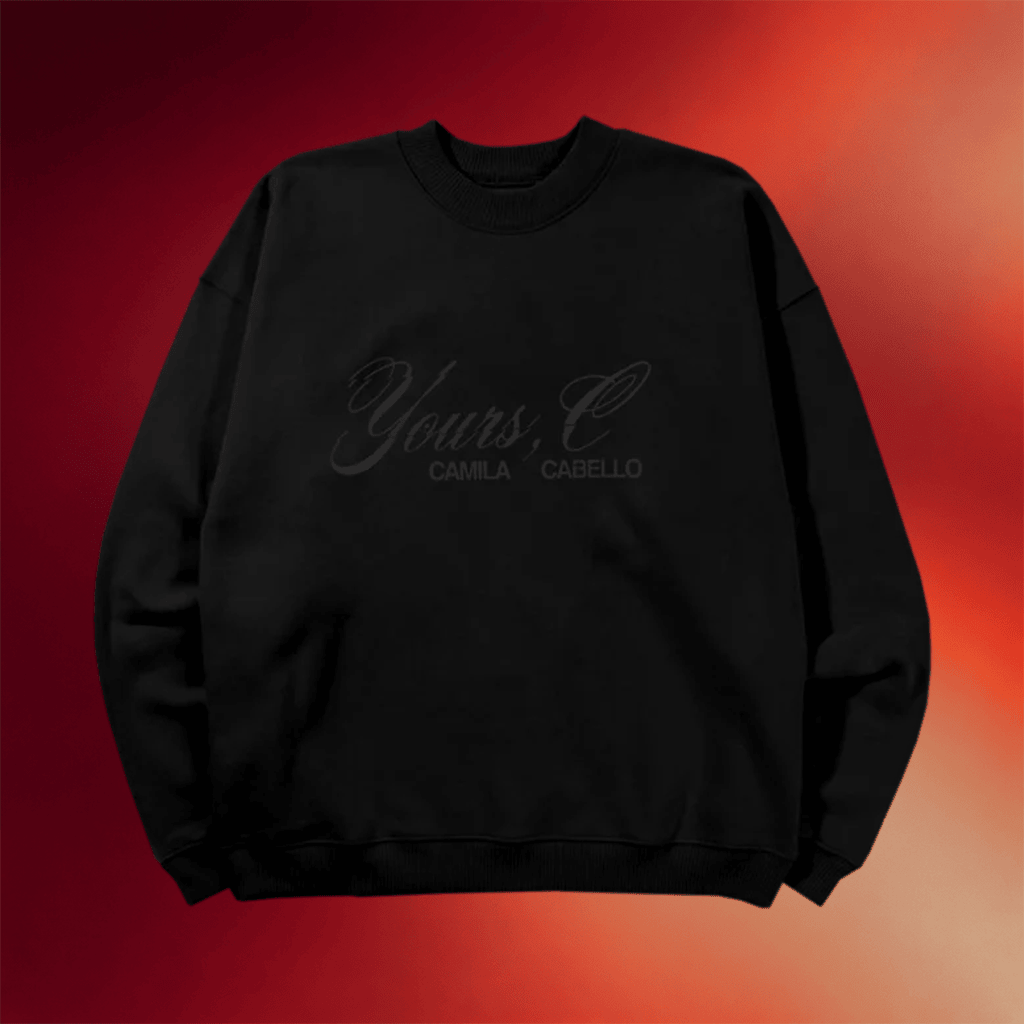 Camila Cabello Merch 2026 Yours C Crewneck Camila Cabello Sweatshirt Gifts For Music Lovers - Merchluma