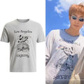 BTS RM Namjoon Paly Hollywood Mythss Mickey Mouse Shirt BTS World Tour Merch Arirang - Merchluma