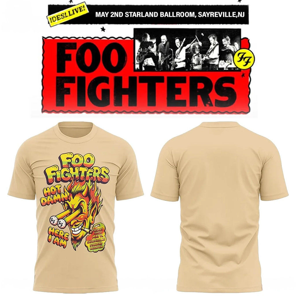 Foo Fighters Merch FF Secret Show At Starland Ballroom 2026 T-Shirt Music Themed Gifts - Merchluma