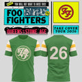 Foo Fighters Take Cover Tour Merch 2026 FF Circle Logo T-Shirt Cool Gift For Rock Band Fans - Merchluma