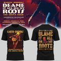 Garth Brooks Merch Blame It All On My Roots The Arena Tour T-Shirt Gifts For Music Lovers - Merchluma