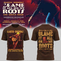 Garth Brooks Merch Blame It All On My Roots T-Shirt 2026 The Arena Tour Shirt Country Fan Gift - Merchluma