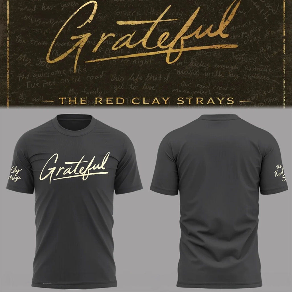 The Red Clay Strays Merch 2026 The Grateful Tour Shirt Gifts For Music Enthusiasts - Merchluma