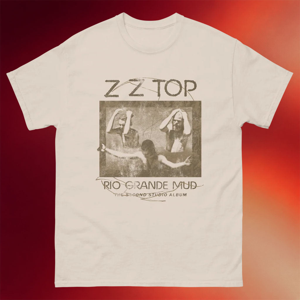 ZZ Top Merch 2026 Rio Grande Mud T-Shirt Gift Ideas For Rock Music Lovers - Merchluma