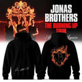 Jonas Brothers Merch 2026 The Burning Up Tour Hoodie Pop Band Lover Gift - Merchluma
