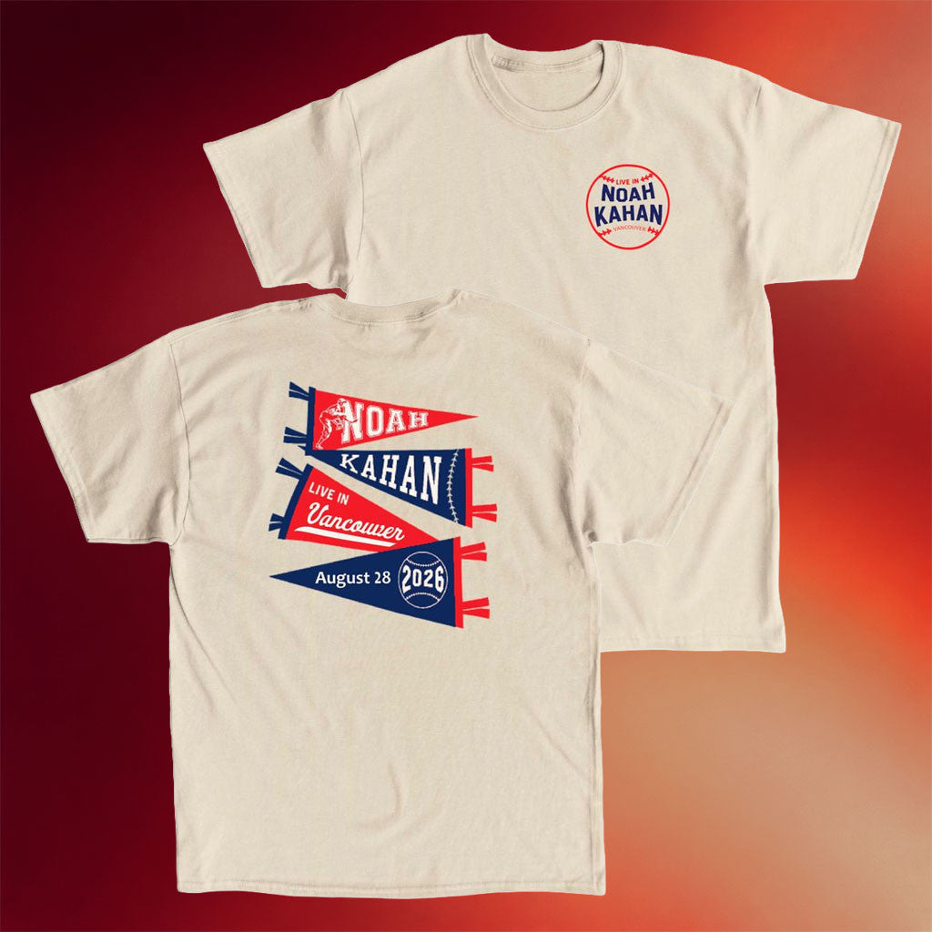 Noah Kahan Merch Live In Vancouver Tour T-Shirt Noah Kahan Early Merch Gift Ideas Music Lovers - Merchluma