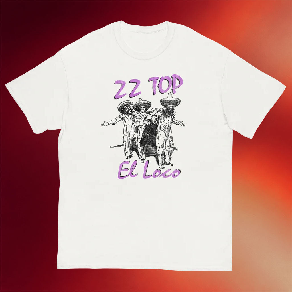 ZZ Top Merch 2026 El Loco T-Shirt ZZ Top Shirt Gifts For Rock Music Lovers - Merchluma