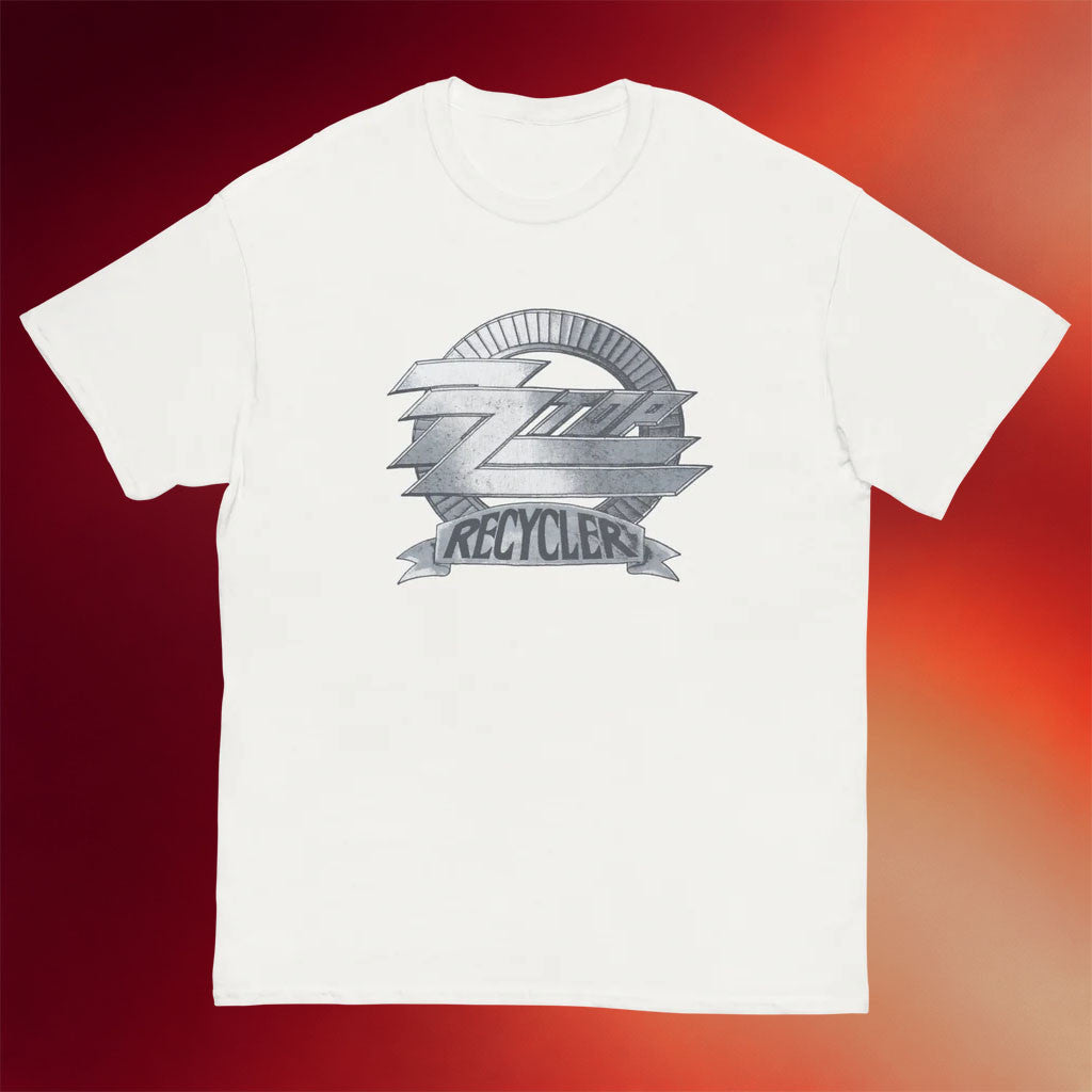 ZZ Top Merch 2026 Recycler Emblem T-Shirt Music Related Gifts For Guys - Merchluma