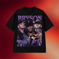 Bryson Tiller Merch 2026 Purple Typography Retro Bootleg LA 1905 Bryson Tiller T-Shirt Gifts - Merchluma
