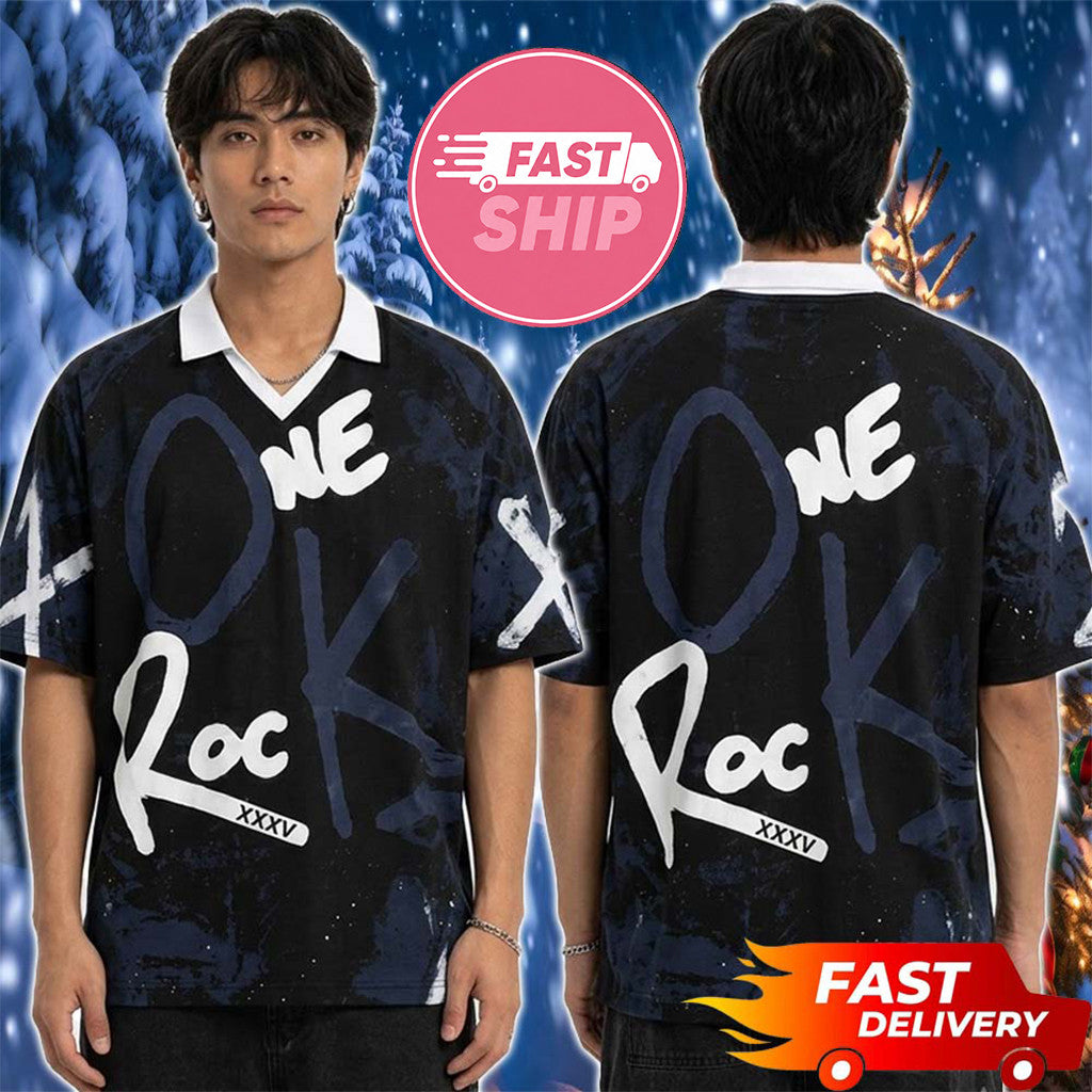 One Ok Rock Merch Japan Tour Final At Sekisui Heim Super Arena On August 26 2026 Football Jersey - Merchluma