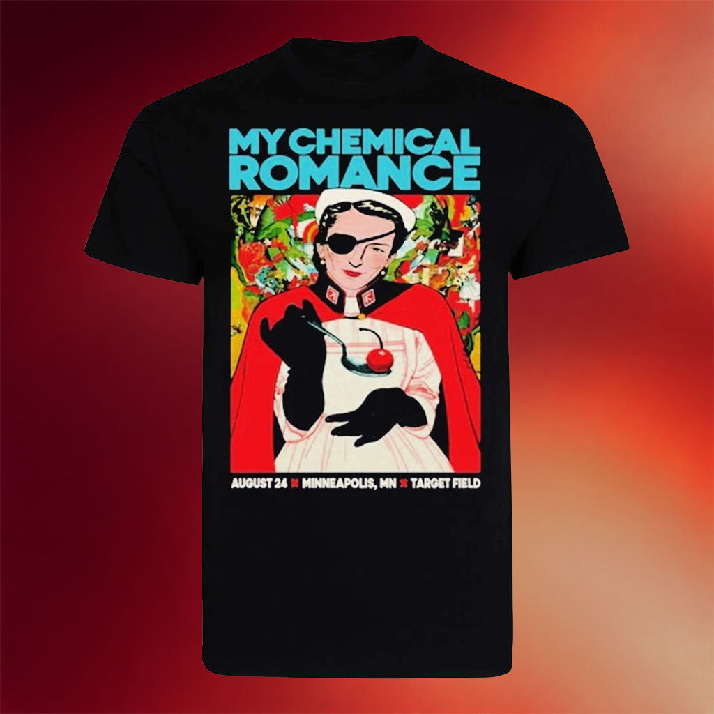 MCR Merch 2026 My Chemical Romance The Black Parade T-Shirt MCR Tour Merch Music Lover Gifts - Merchluma