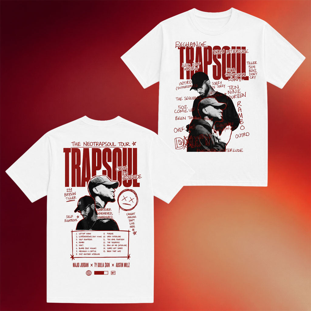 Bryson Tiller Merch 2026 The Neo Trapsoul Tour T-Shirt Bryson Tiller Concert Shirt Gift For Fan - Merchluma