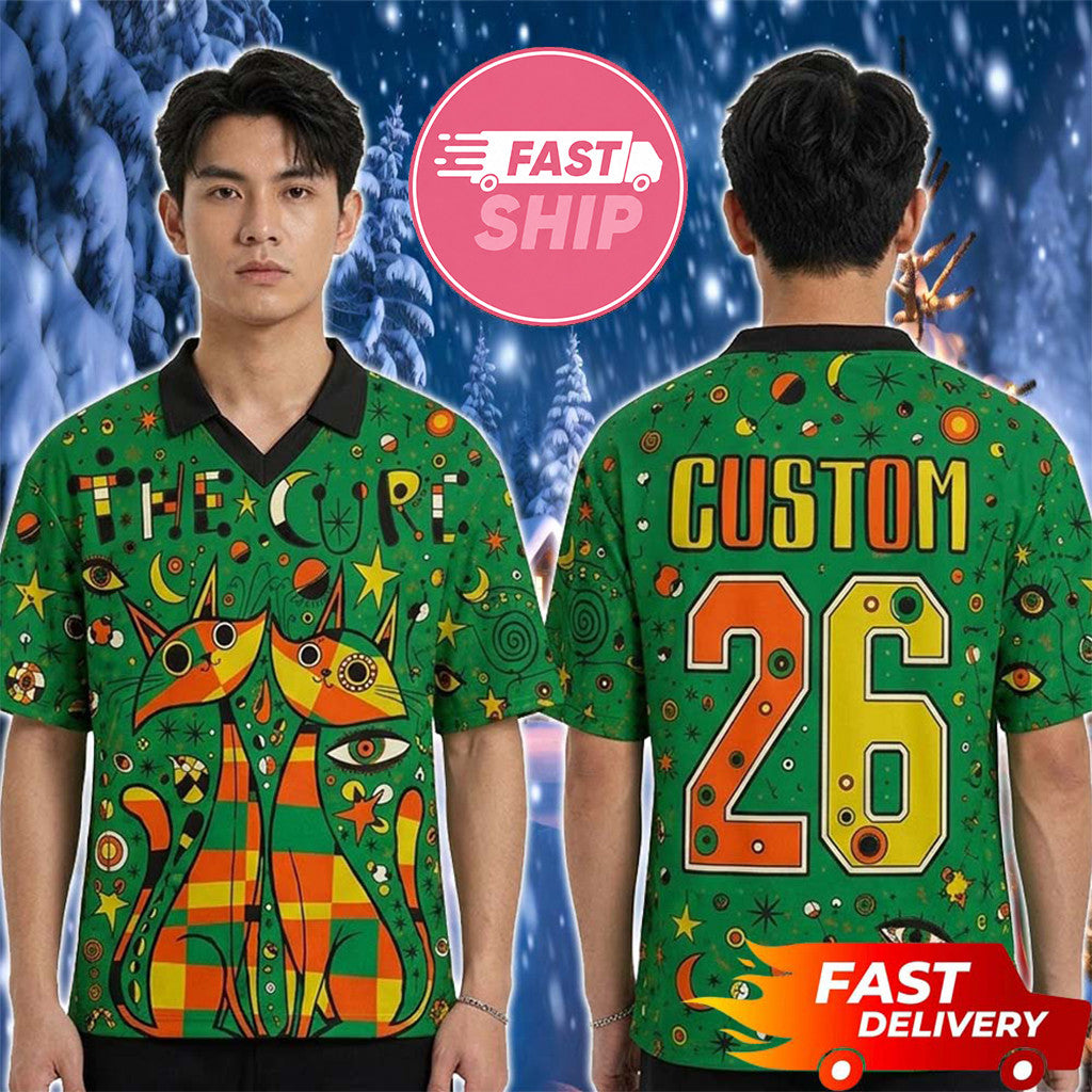 Custom The Cure Summer Sessions 2026 Jersey The Cure Merch Cool Gifts For Music Lovers - Merchluma