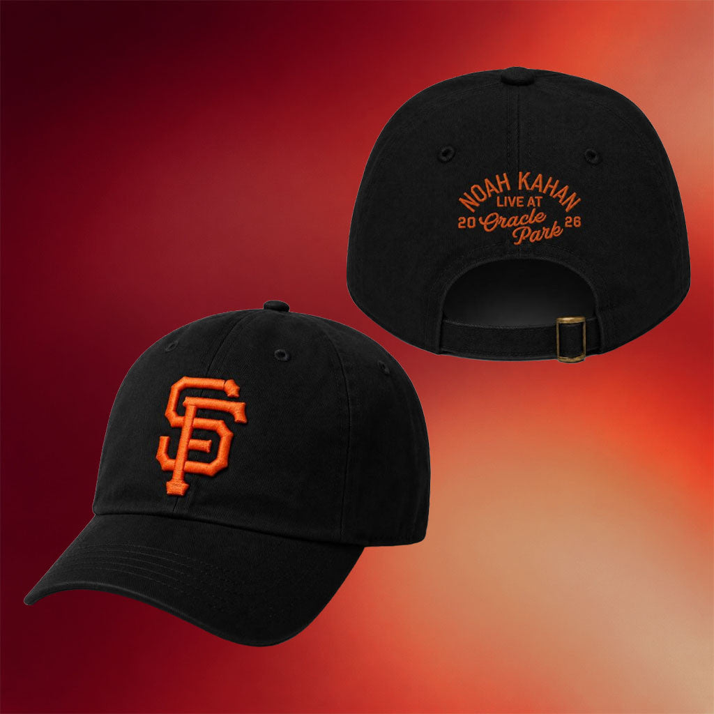 Noah Kahan Merch 2026 Noah Kahan Oracle Park Giants Hat Embroidered NK Tour Merch Fan Gifts - Merchluma