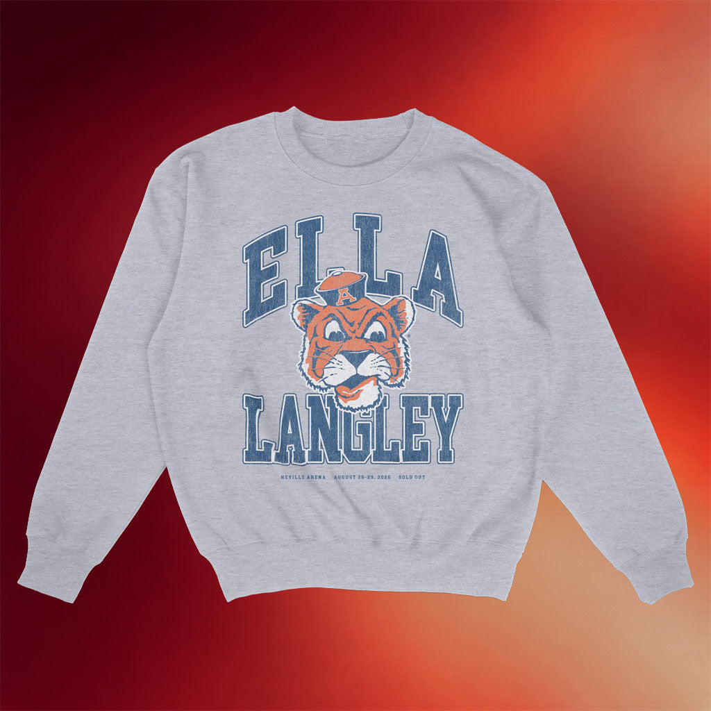 Ella Langley Auburn Merch 2026 Ella Langley Auburn Tigers Sweatshirt Ella Langley Merch - Merchluma