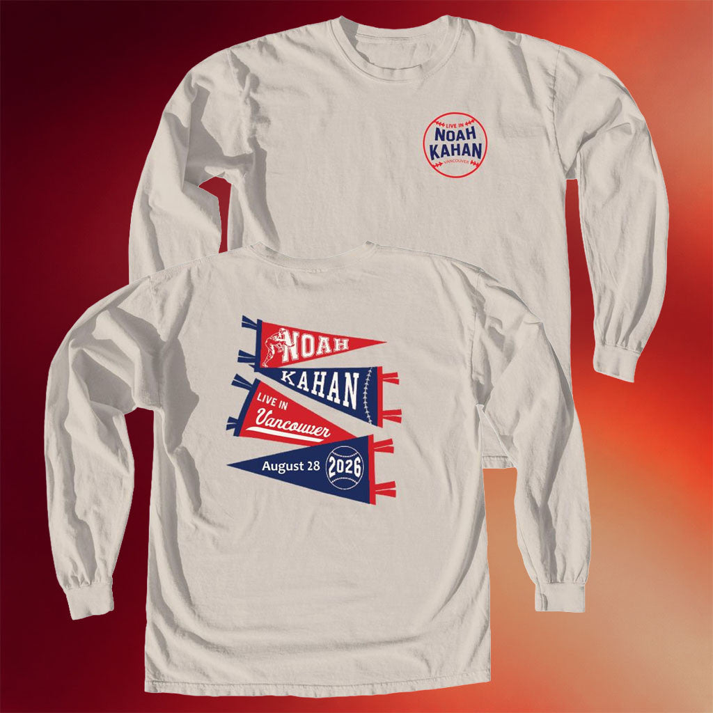 Noah Kahan Merch Vancouver Long Sleeve Shirt Noah Kahan Tour 2026 Merch Music Lover Gifts - Merchluma