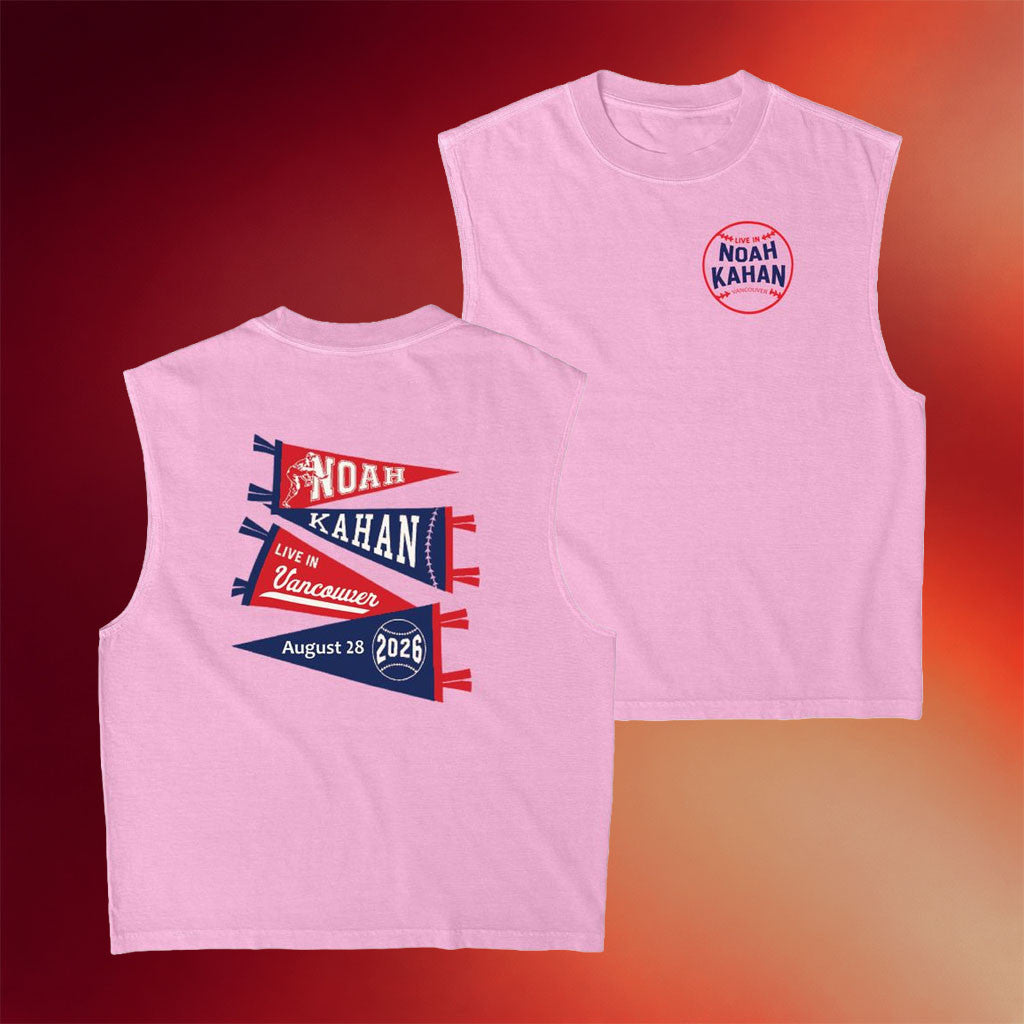 Noah Kahan Merch 2026 Vancouver Tank Top Noah Kahan Tour Merch Gift For Music Lovers - Merchluma
