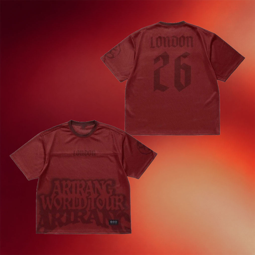 BTS Merch 2026 BTS ARIRANG World Tour Europe Jersey London Jersey Kpop Gear Gift For Fans - Merchluma