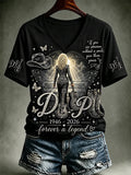 Dolly Parton Forever A Legend V-Neck Shirt 1946 2026 RIP Dolly Parton Merch Music Fan Gifts - Merchluma