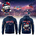 New England Patriots x Hello Kitty 2026 Hoodie NE Patriots Merch Presents For Football Fans - Merchluma