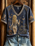 Dolly Parton Always Love You 1946 2026 V-Neck Shirt RIP Dolly Parton Memorial Merch Women's - Merchluma