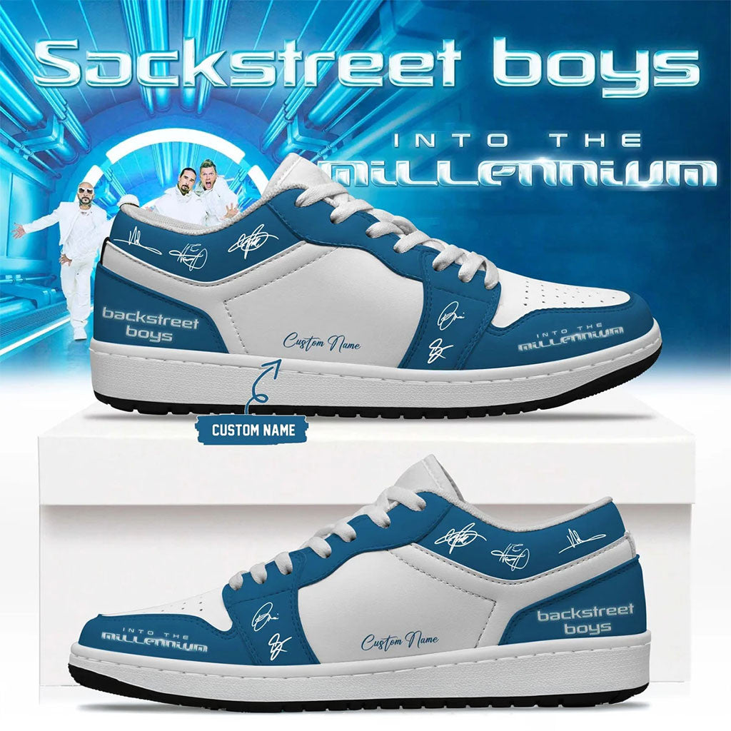 Custom Backstreet Boys Merch Sneakers Into The Millennium Shoes Concert Fan Music Gift - Merchluma