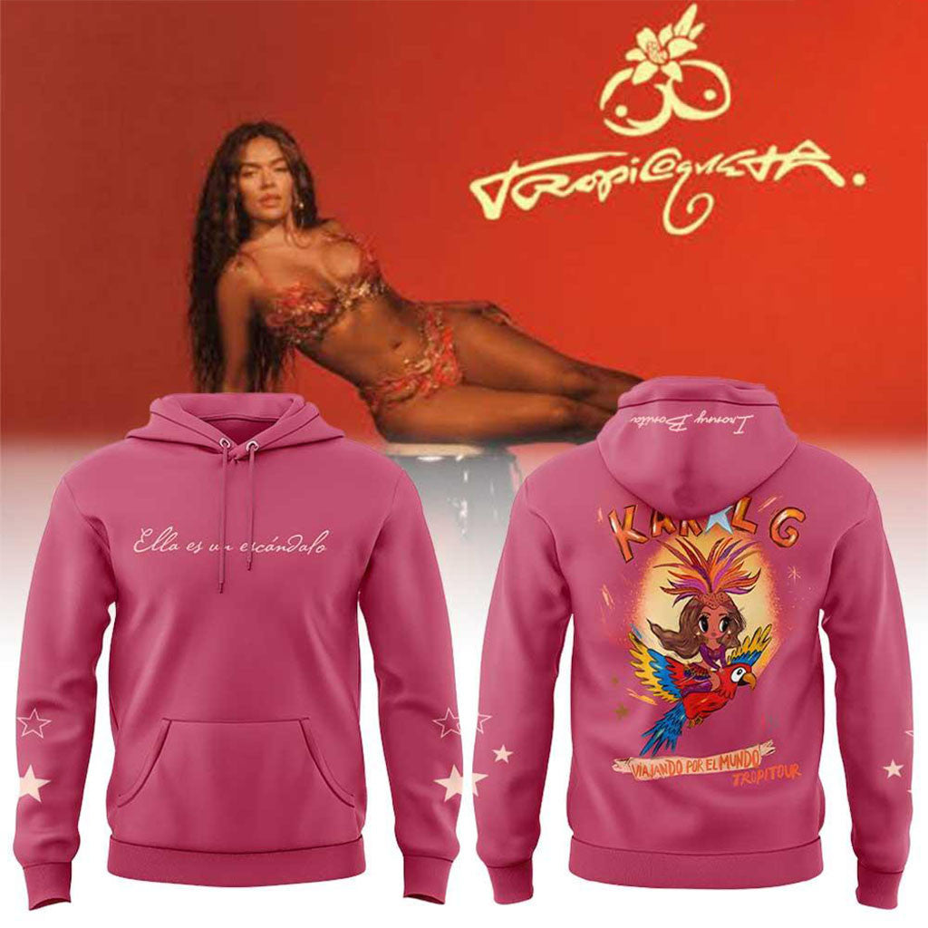Karol G The Ivonny Bonita Collection Hoodie Tropicoqueta Tour Merch Latin Music Fan Gift - Merchluma
