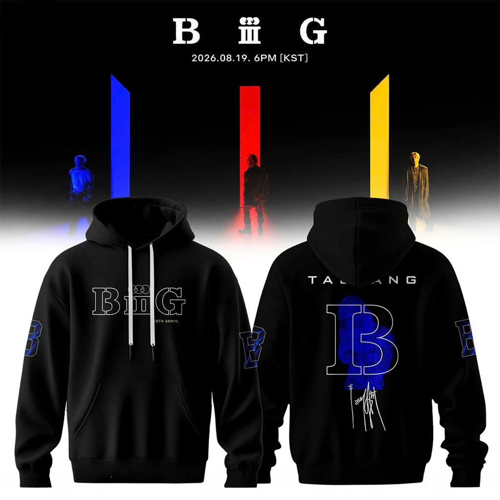 Taeyang BIGBANG 20th Anniversary World Tour 26-27 Hoodie BIGBANG Merch Gifts For Kpop Band Fan - Merchluma