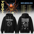 Trivium North America Tour 2026 Hoodie Black Trivium Merch Metal Music Concert Fan Gift - Merchluma