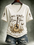 Dolly Parton Merch I Will Always Love You 1946 2026 V-Neck Shirt RIP Merch Gift For Country Fan - Merchluma