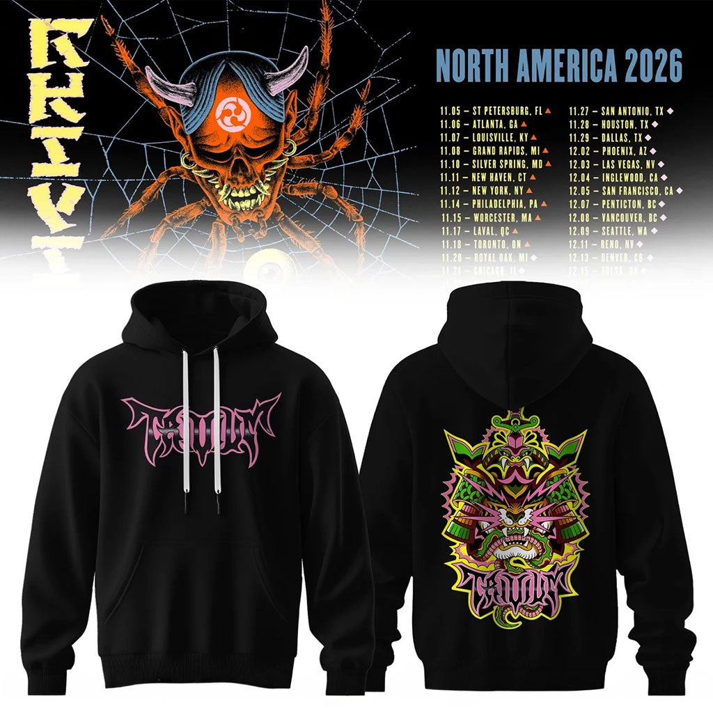 Trivium North America Tour 2026 Hoodie Trivium Merch Heavy Metal Concert Apparel Gift For Fan - Merchluma