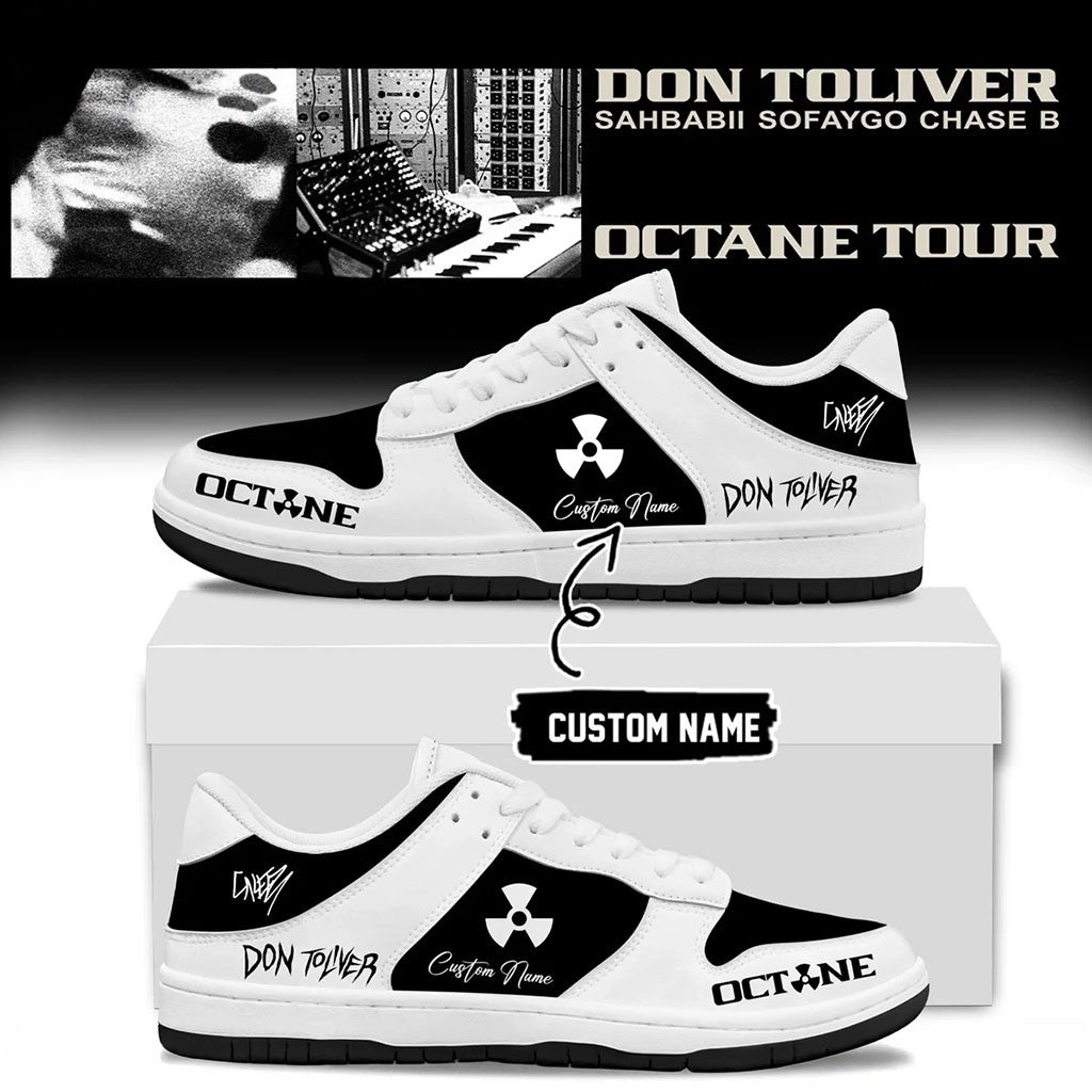 Customized Don Toliver Octane Tour Shoes Don Toliver Merchandise Concert Music Lover Gift - Merchluma
