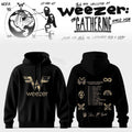 Weezer Merch 2026 The Gathering World Wide Signature Hoodie Cool Gifts For Music Lovers - Merchluma
