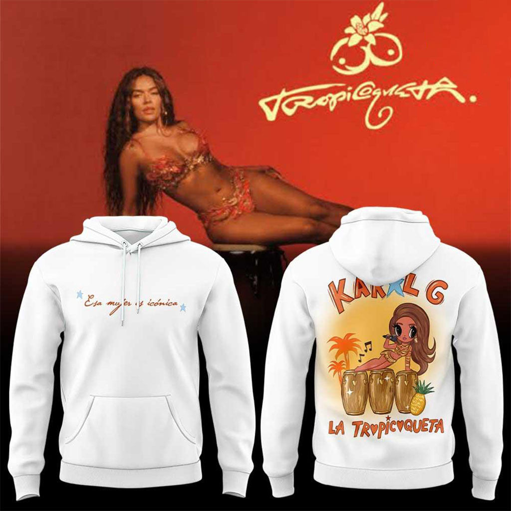 Karol G The Ivonny Bonita Collection Hoodie La Tropicoqueta Tour Karol G Merch Gifts For Fans - Merchluma