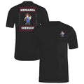 Nebraska Huskers Merch 2026 Nebraska Huskers Locker Football Icon Pre-Game T-Shirt Black - Merchluma