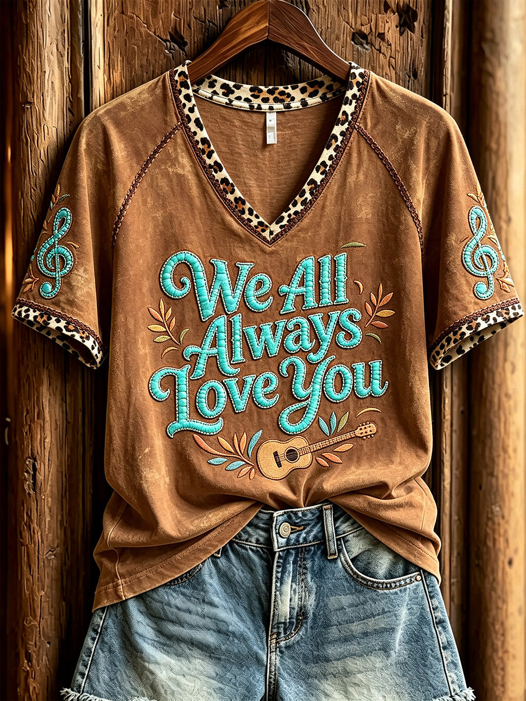 Dolly Parton Tribute Merch We Are Always Love You V-Neck Shirt Memorial Gift For Her - Merchluma