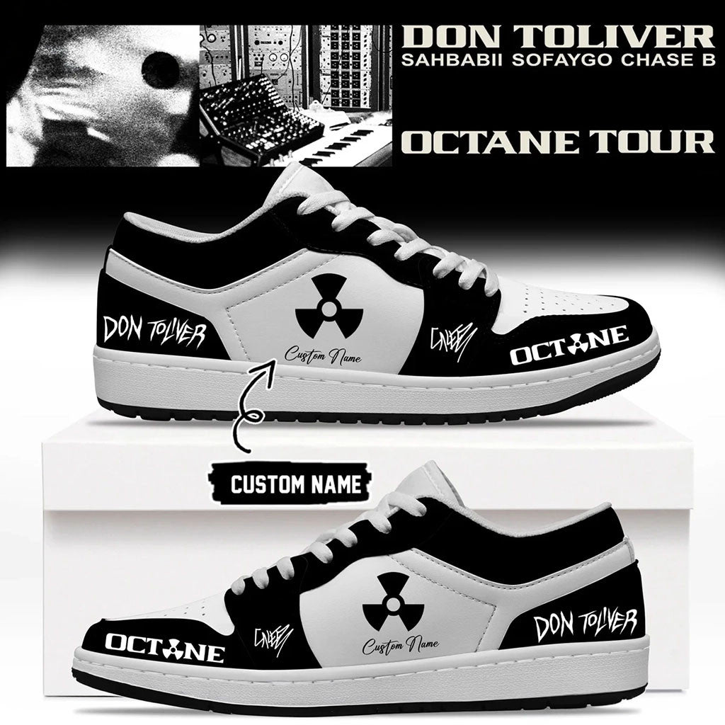Personalized Don Toliver Octane Tour Sneakers Don Toliver Merch Gifts For Rapper Fan - Merchluma