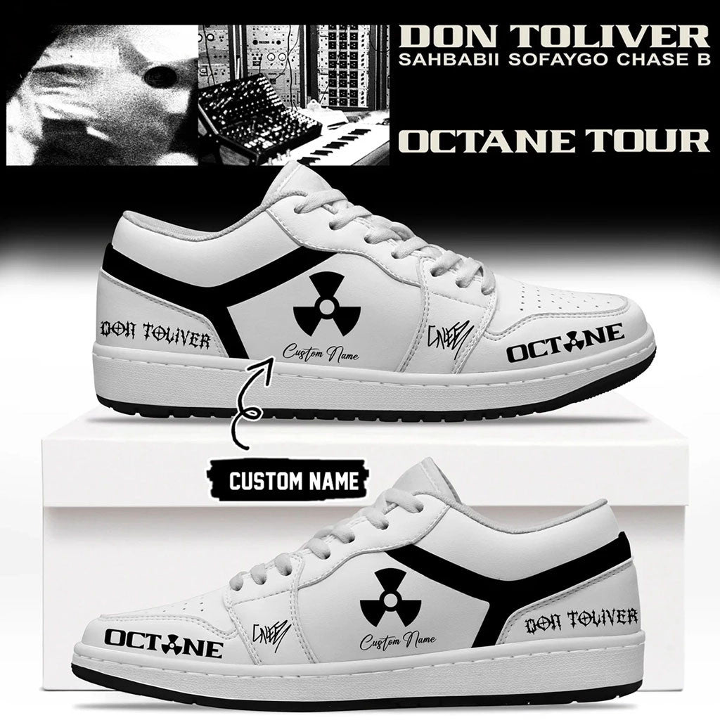 Personalized Don Toliver Merch Octane Tour Sneakers Birthday Gifts For Music Lovers - Merchluma
