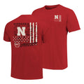 Nebraska Huskers Volleyball Merch 2026 Nebraska Huskers OHT Camo Overlay T-Shirt Fan Apparel - Merchluma