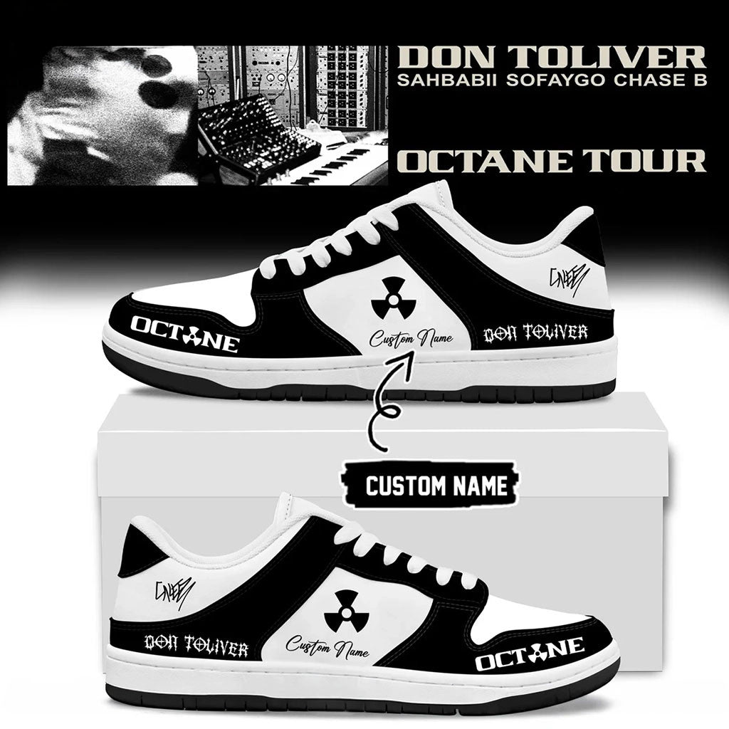 Personalized Don Toliver Merch Octane Tour Sneakers Gift Ideas For Music Lovers - Merchluma