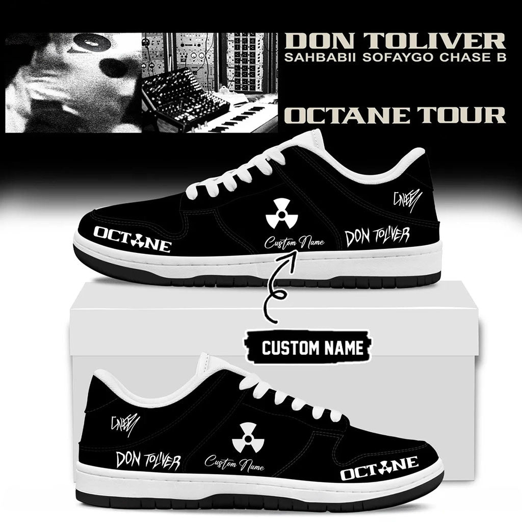 Personalized Don Toliver Merch Octane Tour Sneakers Music Related Gifts For Guys - Merchluma