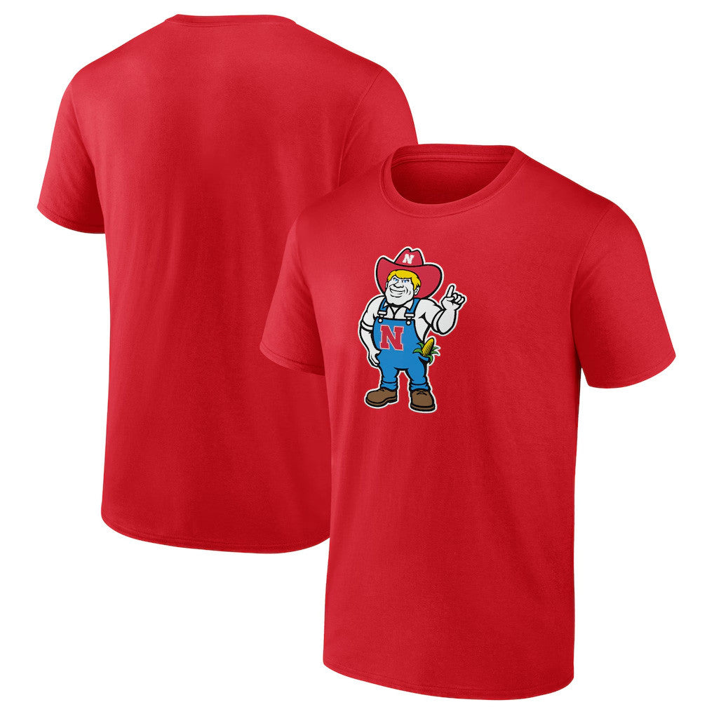 Nebraska Huskers Merch 2026 Nebraska Huskers Herbie Mark Mascot T-Shirt Gifts For Brothers - Merchluma