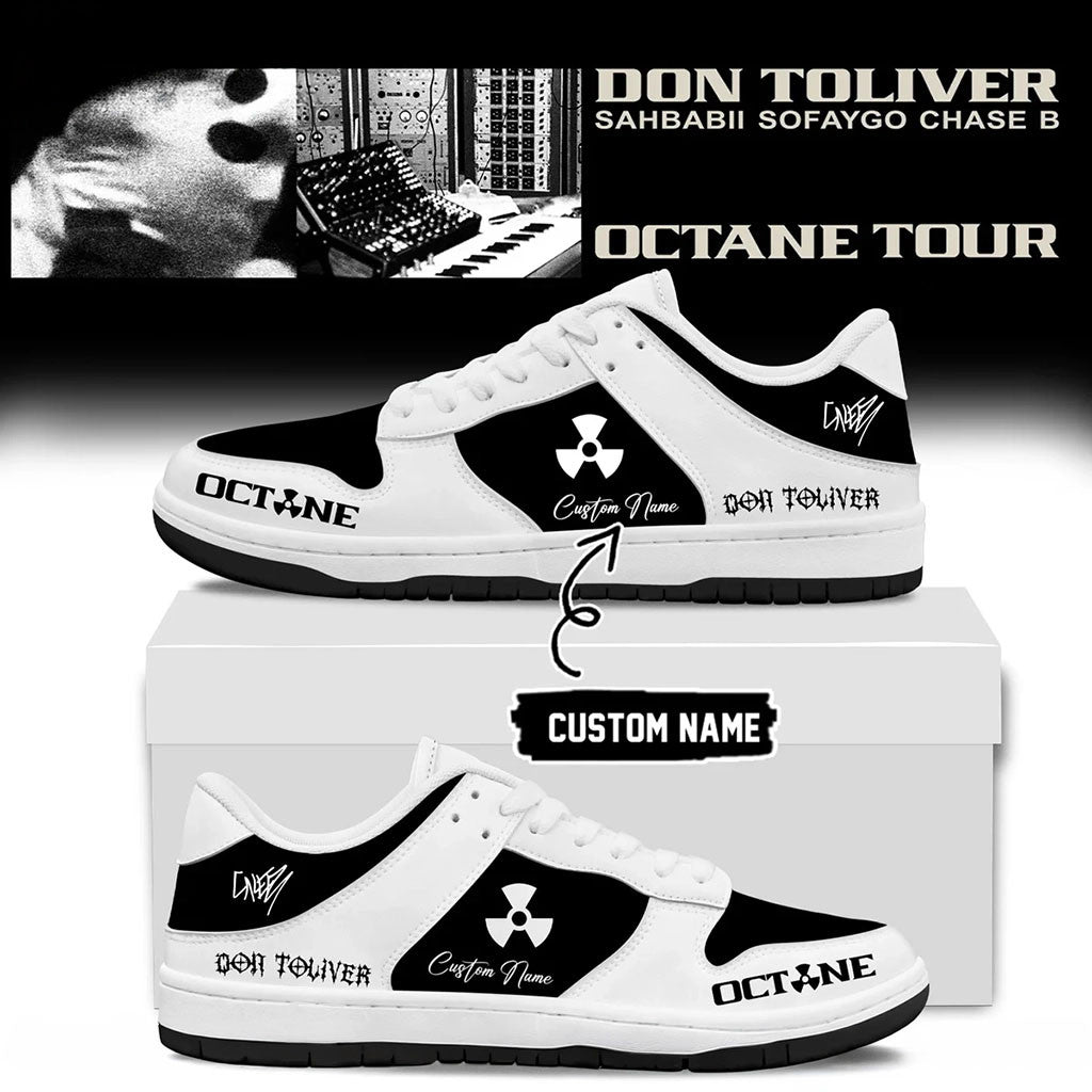 Personalized Don Toliver Octane Tour Shoes Don Toliver Merch Hip Hop Music Fan Gift - Merchluma